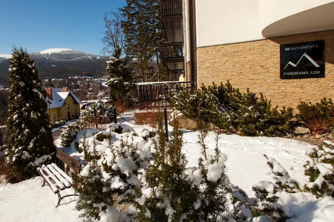 Apartament Panorama Gor - Centrum Miasta Z Widokiem Na Szrenice Schreiberhau Exterior foto