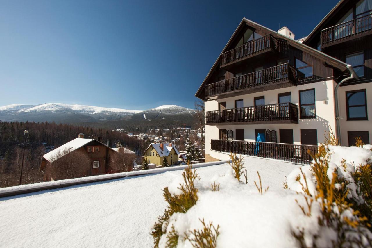 Apartament Panorama Gor - Centrum Miasta Z Widokiem Na Szrenice Schreiberhau Exterior foto