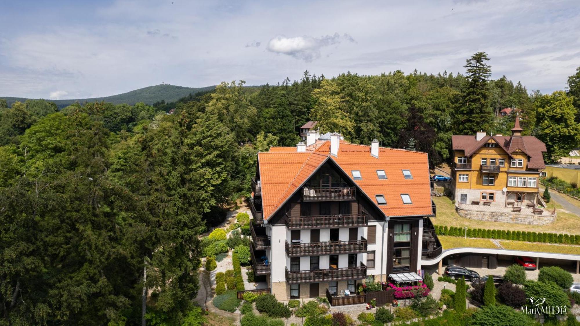 Apartament Panorama Gor - Centrum Miasta Z Widokiem Na Szrenice Schreiberhau Exterior foto