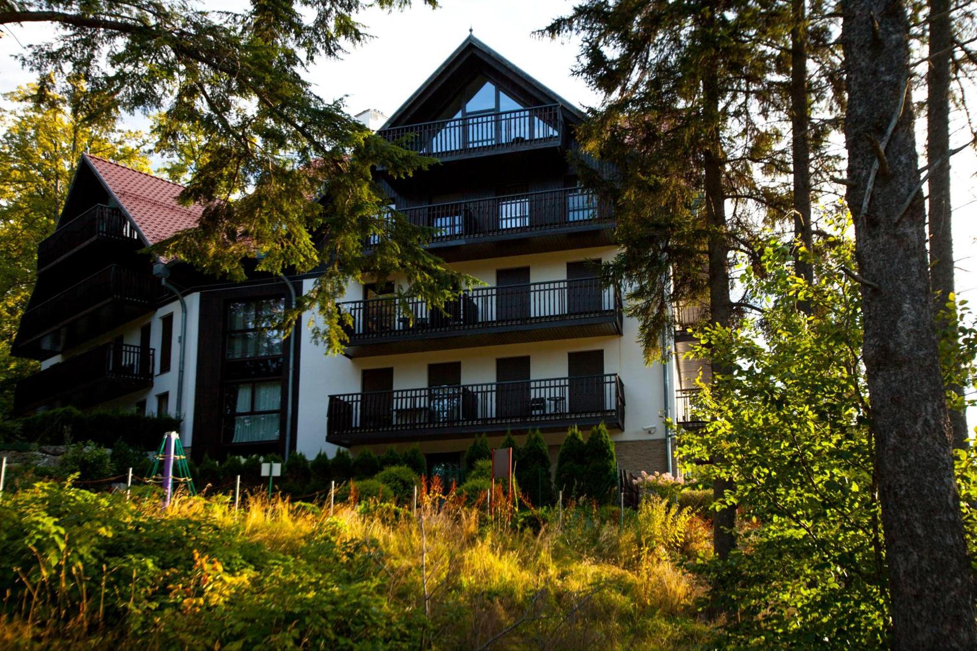 Apartament Panorama Gor - Centrum Miasta Z Widokiem Na Szrenice Schreiberhau Exterior foto