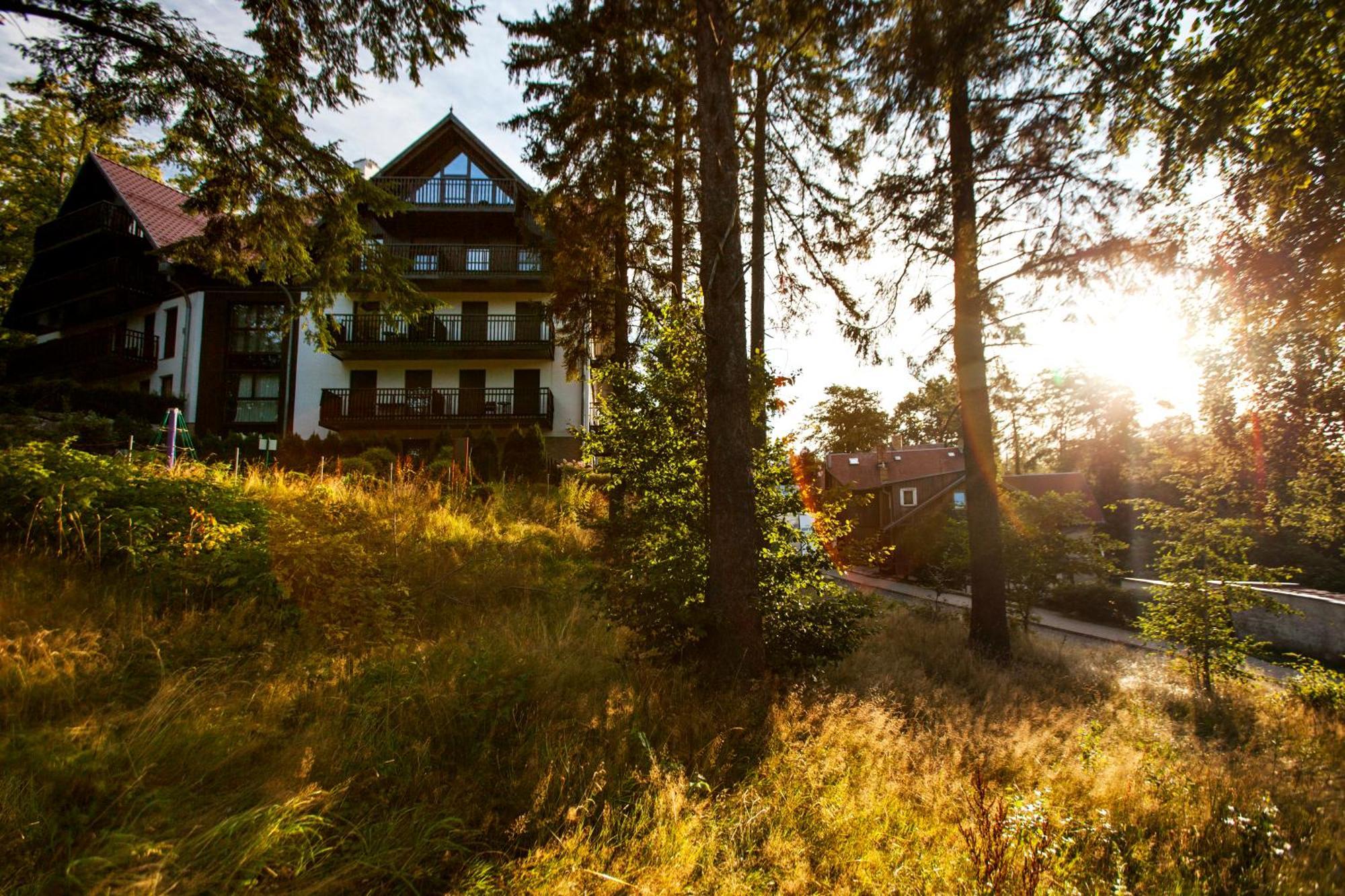 Apartament Panorama Gor - Centrum Miasta Z Widokiem Na Szrenice Schreiberhau Exterior foto